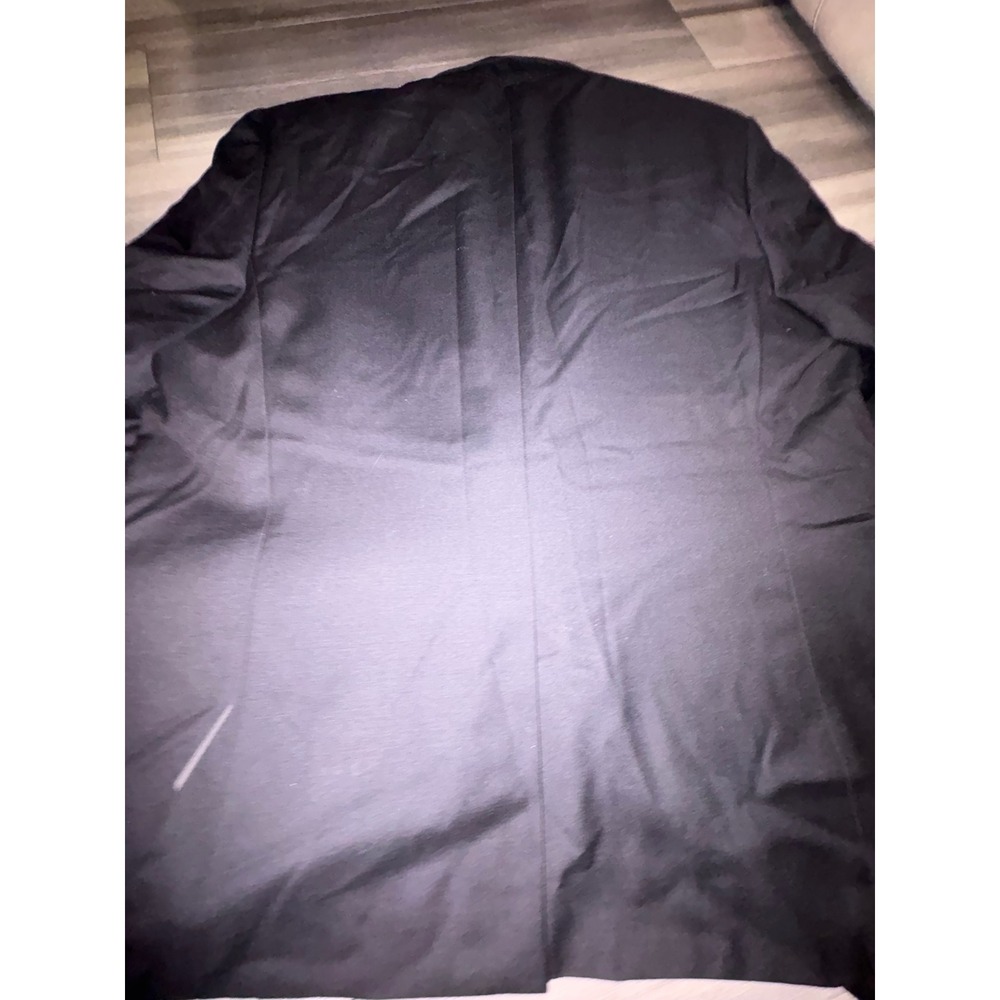 Lauren Ralph Lauren Mens Black Wool Blend 2-Button Blazer Jacket 48L Long - Picture 8 of 8
